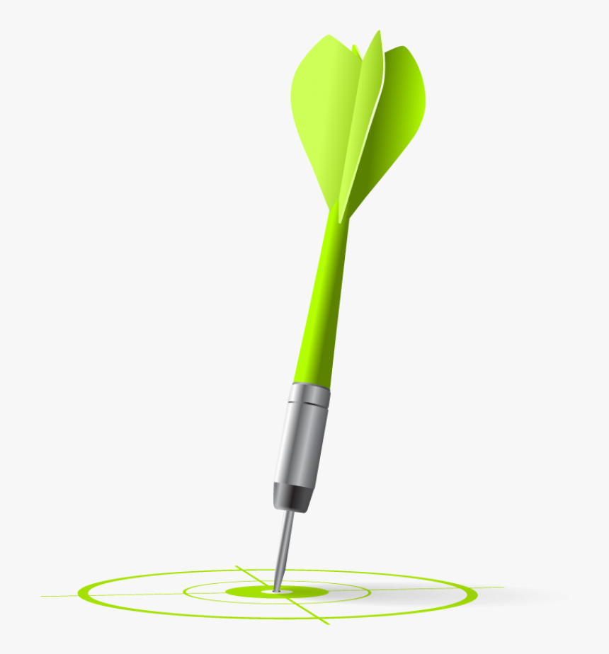 Dart Png Image - Green Dart Board Clipart, Transparent Png, Free Download