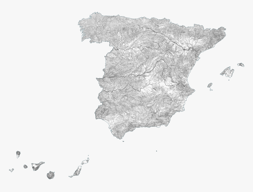 Spain Map Png, Transparent Png, Free Download