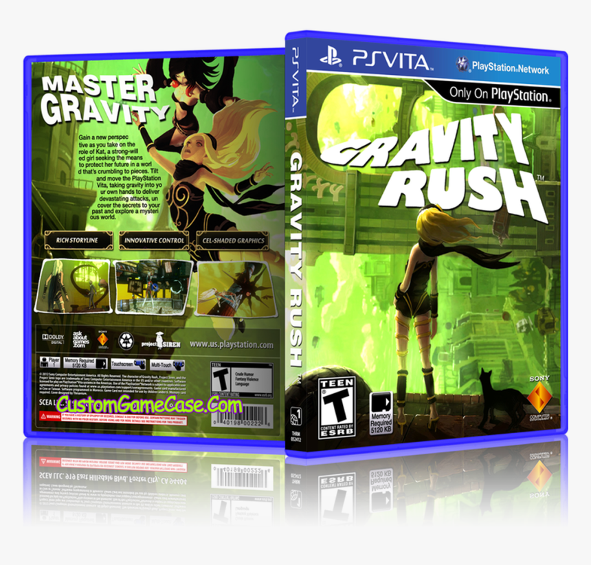 Sony Playstation Ps Vita - Gravity Rush, HD Png Download, Free Download