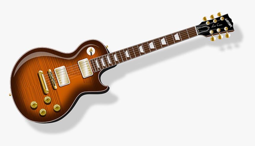 Electric Guitar Clip Art Png - Guitar Transparent Background, Png Download, Free Download