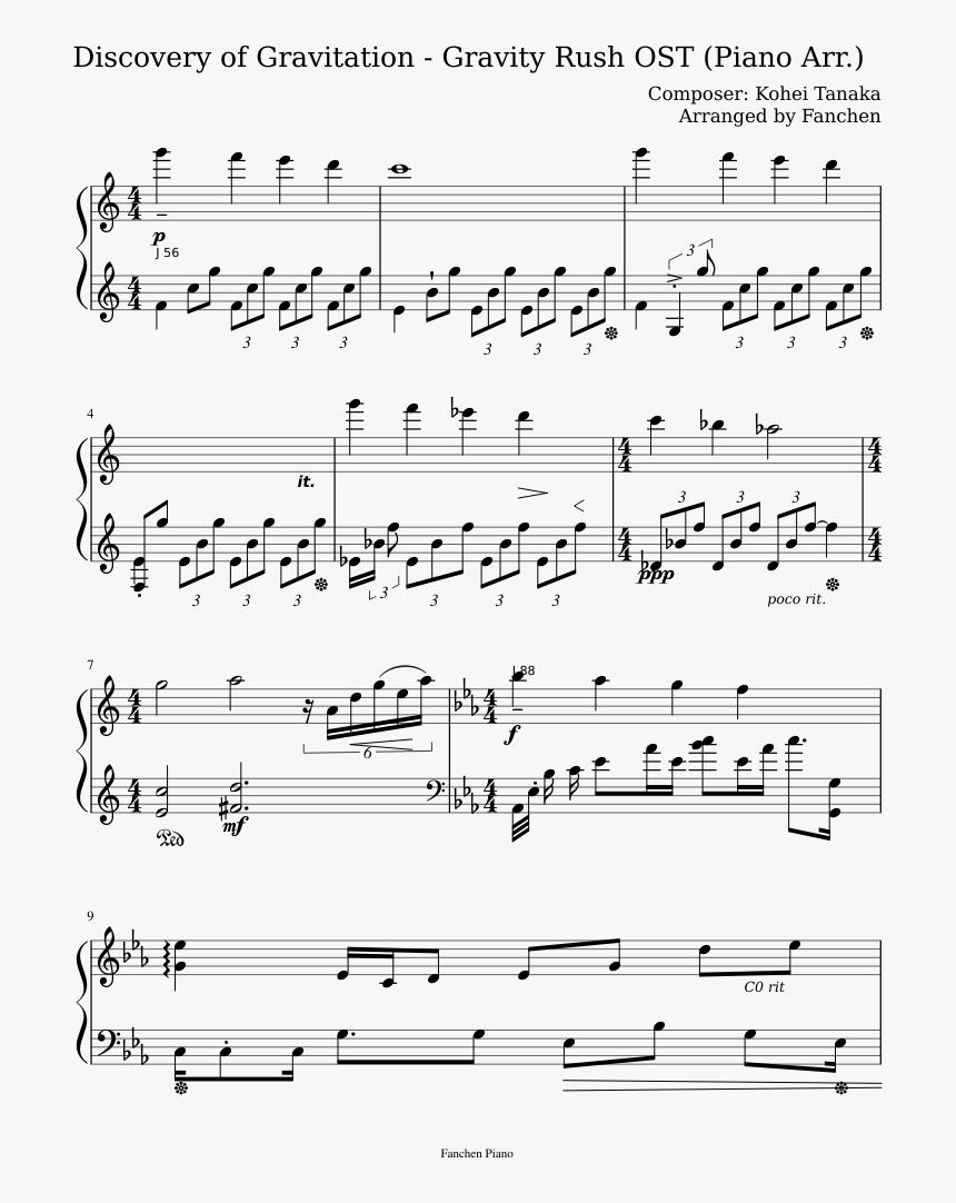 Sheet Music, HD Png Download, Free Download