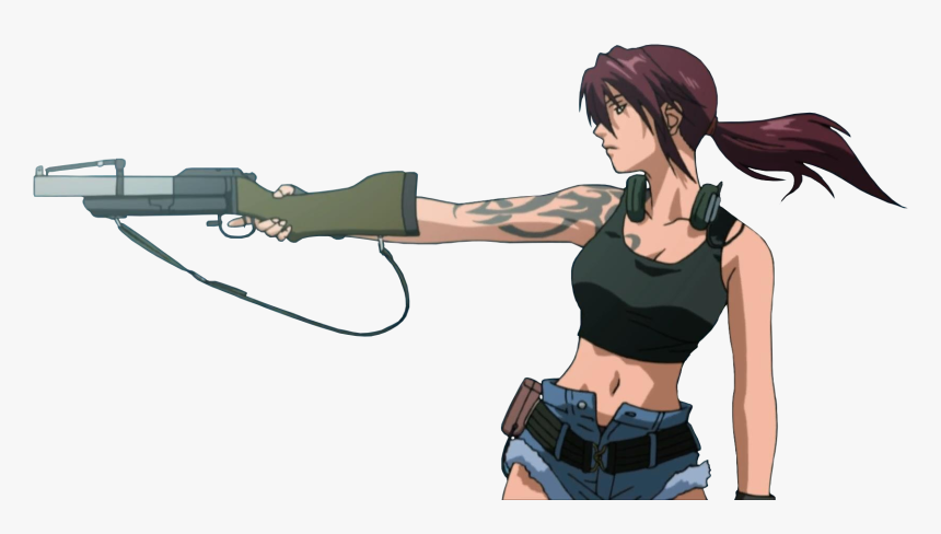 Clip Art Emjay S Profile Net - Black Lagoon Revy, HD Png Download, Free Download
