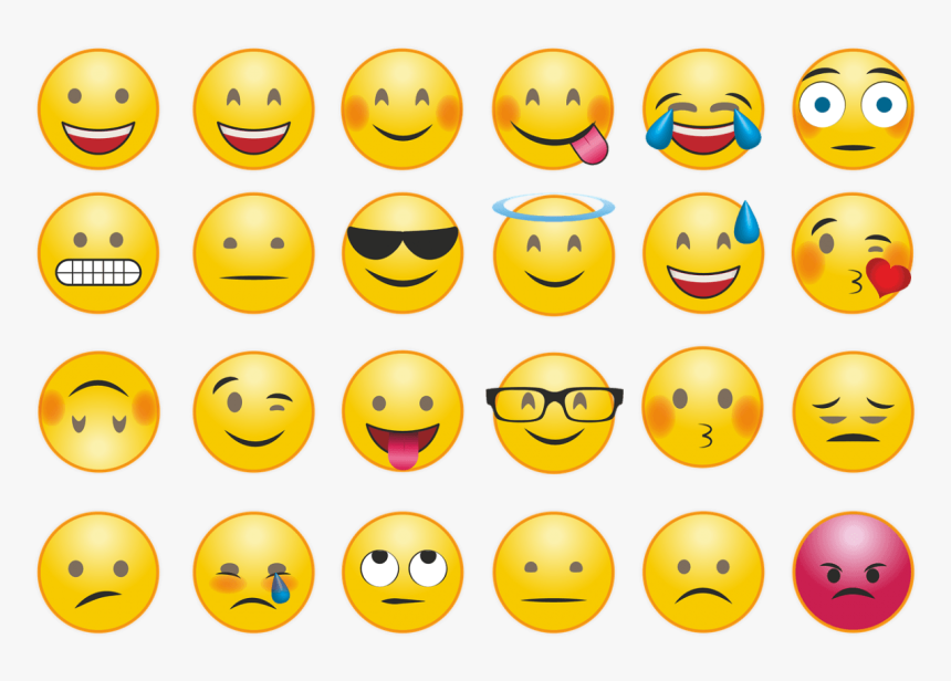 Emoji, Smilie, Whatsapp, Emotion, Laugh, Face, Happy - 20 Emojis, HD Png Download, Free Download
