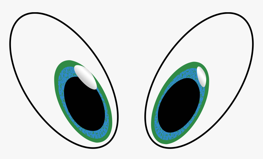 Cute Eye Cartoon - Funny Eye Clipart, HD Png Download, Free Download