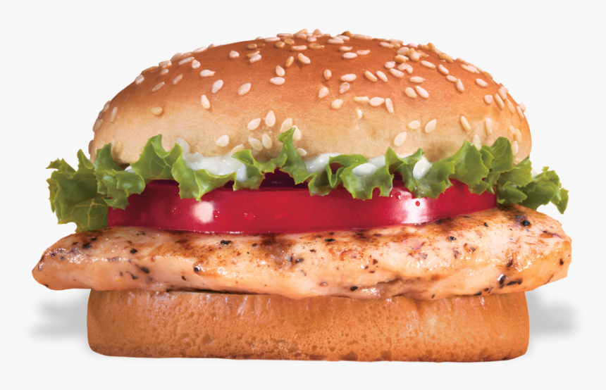 Grilled Chicken Fillet Burger, HD Png Download, Free Download
