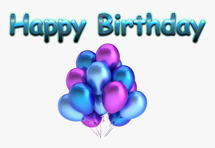 Happy Birthday Png Photos - Balloon, Transparent Png, Free Download