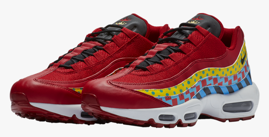 Nike Air Max 95 Gym Red Black White, HD Png Download, Free Download