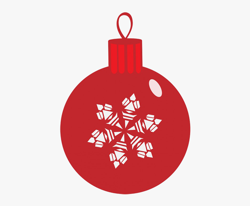 Red Christmas Bauble - Adornos De Navidad Bolas, HD Png Download, Free Download