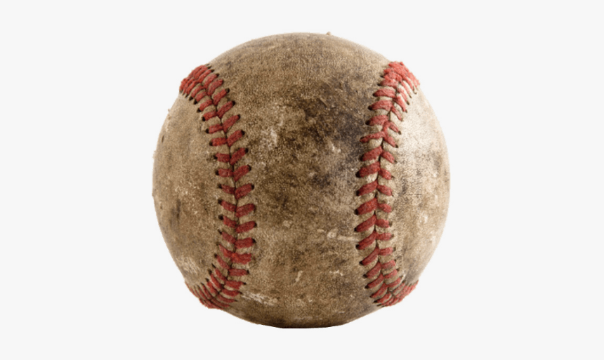 Baseball Ball Close Up - Baseball Ball Vintage Png, Transparent Png, Free Download