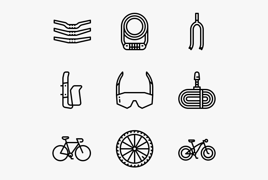 Bicycle - Casco Bicicleta Icon Png, Transparent Png, Free Download