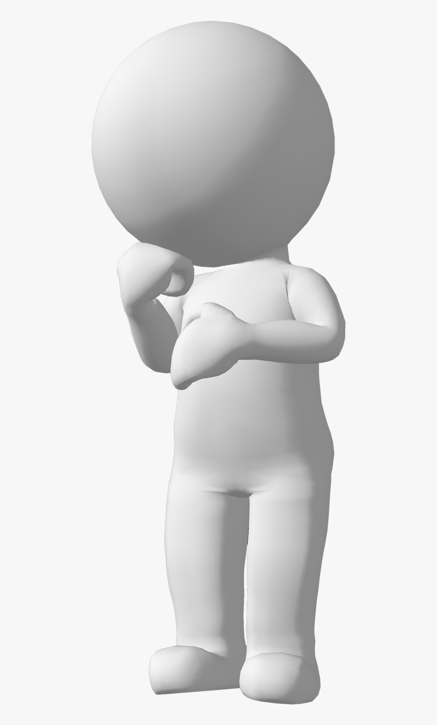 White Person Png - 3d Man Transparent Background, Png Download, Free Download
