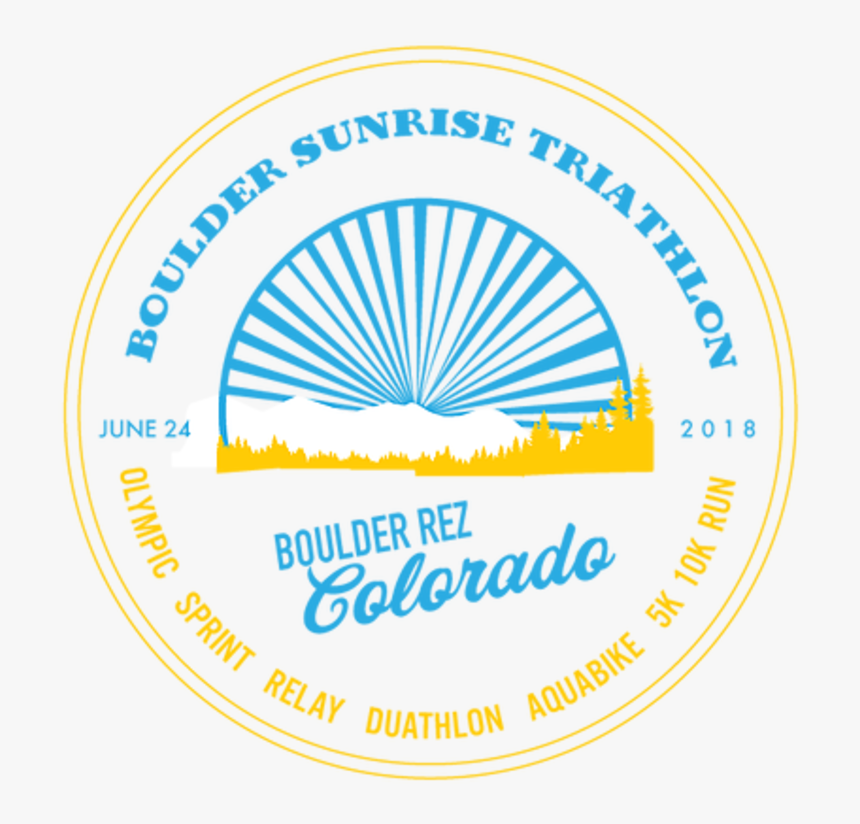 Boulder Sunrise Triathlon - Circle, HD Png Download, Free Download