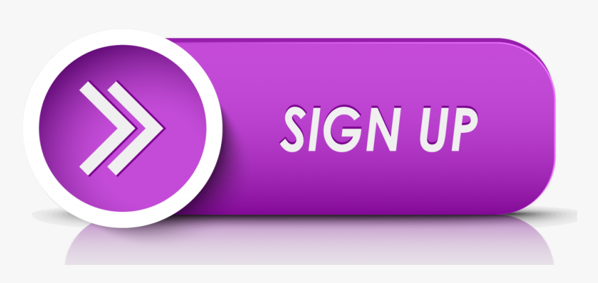 Sign Up Button Png Free Download - Sign Up Button Transparent, Png Download, Free Download