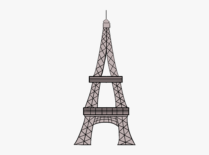 Clip Art Paris Eiffel Tower Drawing Leaning Tower Of Pisa