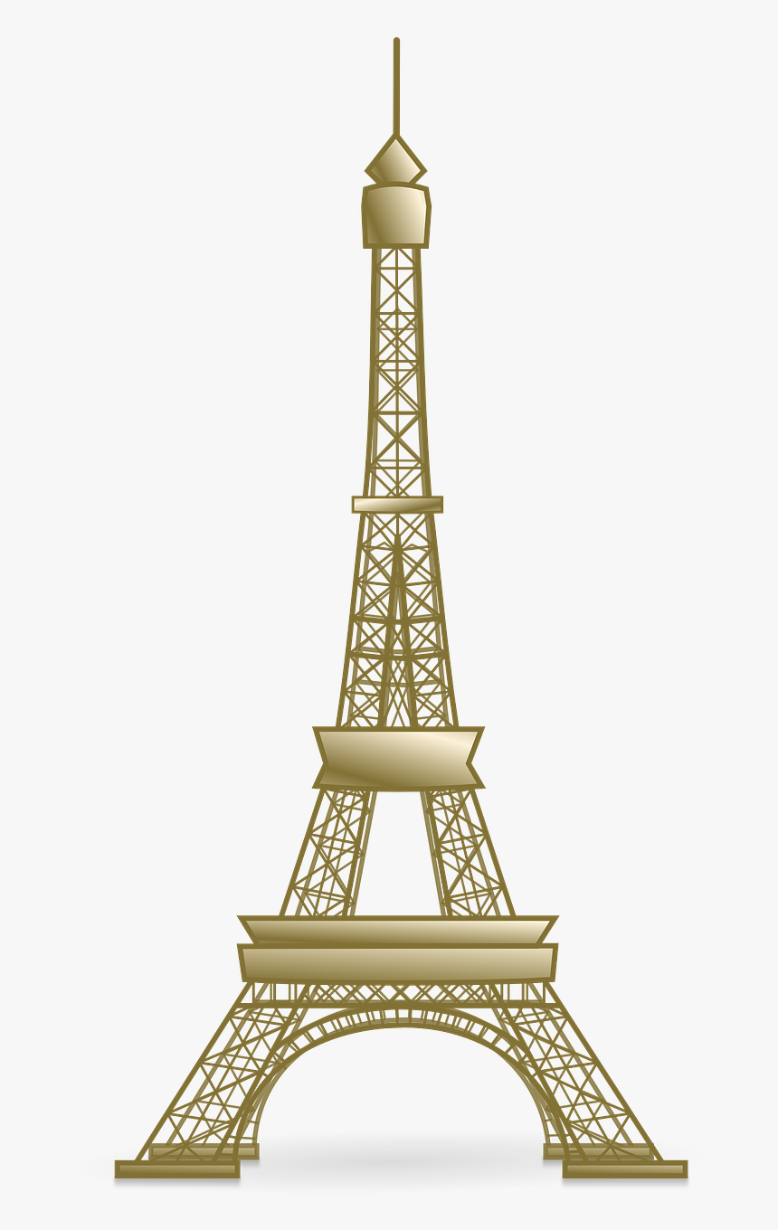 Eiffel Tower Svg Clip Arts - Eiffel Tower Clipart Png, Transparent Png, Free Download