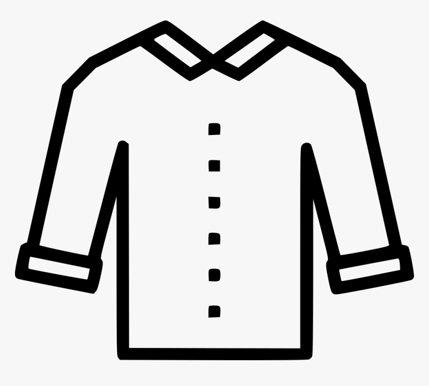 Dress Shirt Clipart Svg - Icon Png Shirt Men, Transparent Png, Free Download