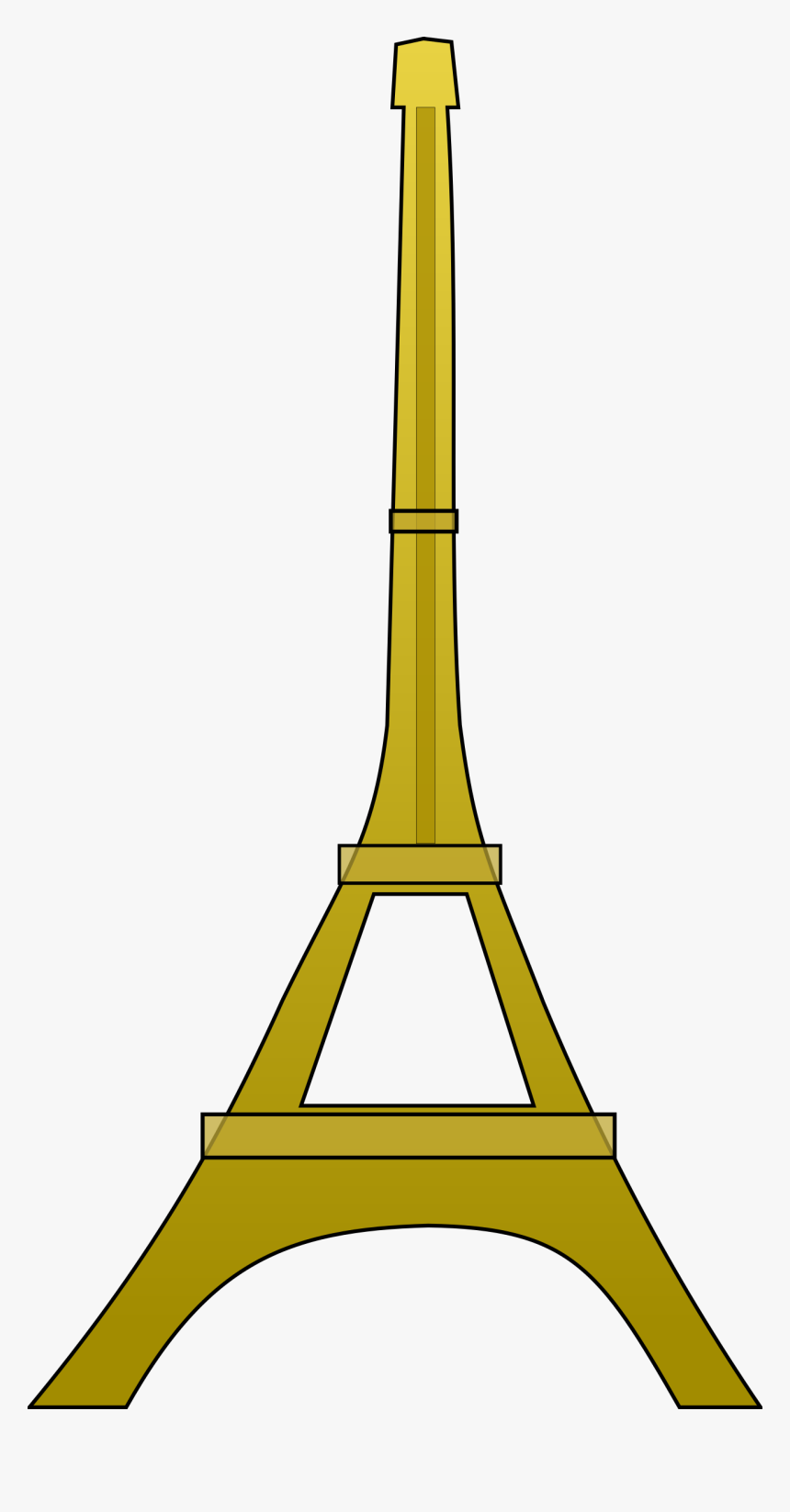 Eiffel Tower Clip Arts - Eiffel Tower Clip Art, HD Png Download, Free Download