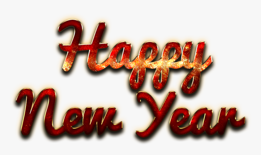 Happy New Year Letter Png Clipart - Portable Network Graphics, Transparent Png, Free Download