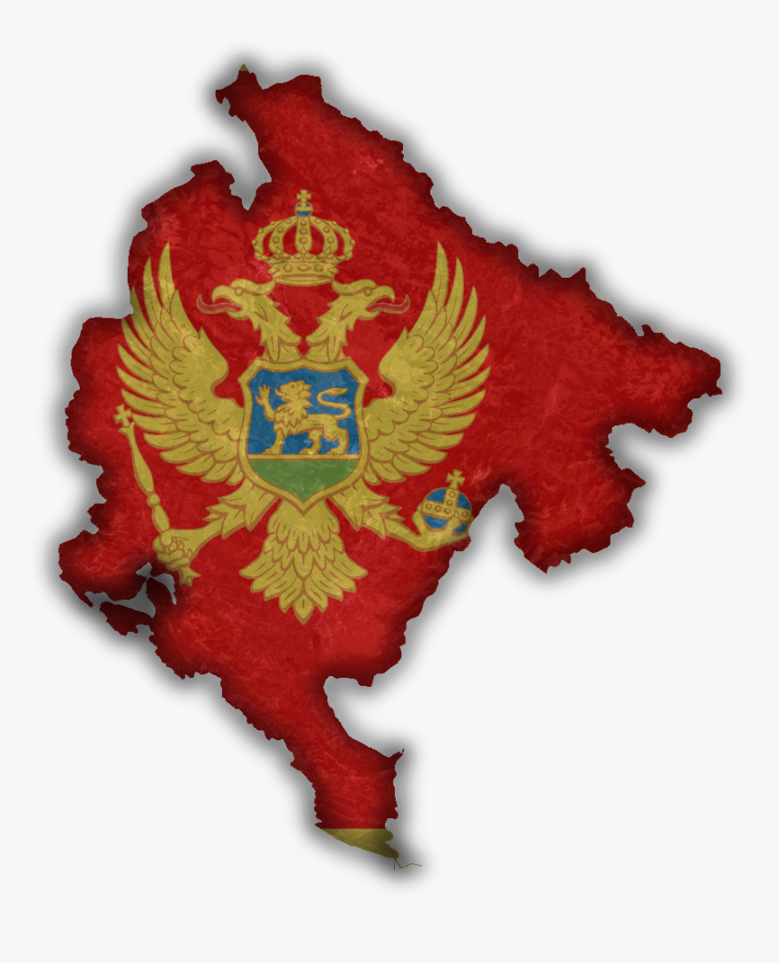 Transparent Blank Crest Png - Montenegro Country Flag, Png Download, Free Download