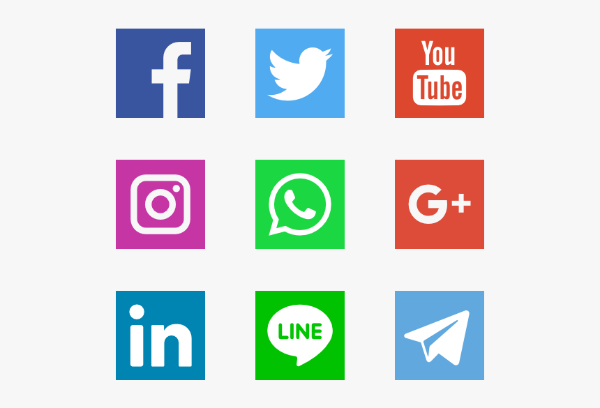 Essential Set - Logo Of Social Networking Sites, HD Png Download, Free Download