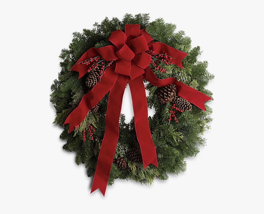 Christmas Design,christmas Ornament,christmas Eve,pine,fir,flower,pine - Wreath, HD Png Download, Free Download