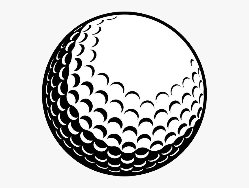 Transparent Golf Ball Clipart No Background - Svg Golf Ball Vector, HD Png Download, Free Download