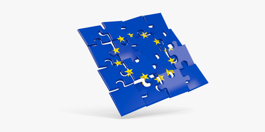 Square Puzzle Flag - European Union Flag Puzzle, HD Png Download, Free Download