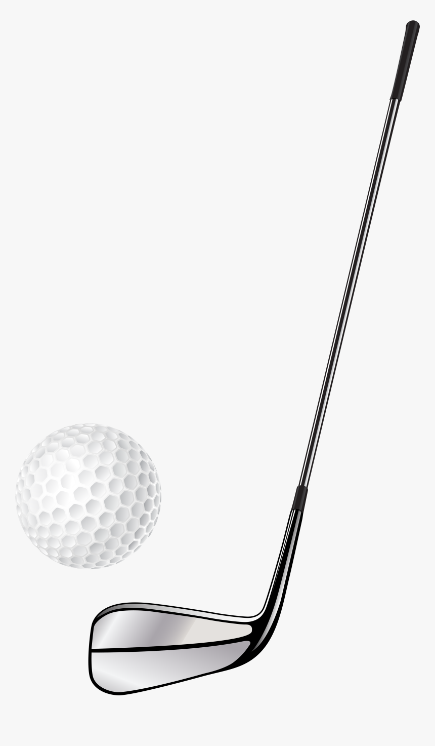 Golf Club Stick And Ball Png Clip Art - Golf Stick And Ball, Transparent Png, Free Download