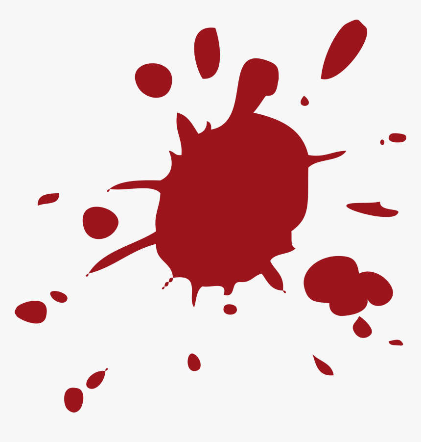 Blood Spot Png - Tache De Sang Dessin, Transparent Png, Free Download