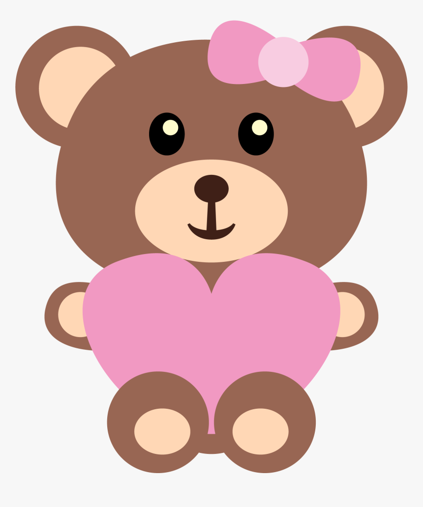 Teddy Bear Clipart Childrens Toy - Girl Teddy Bear Png, Transparent Png, Free Download