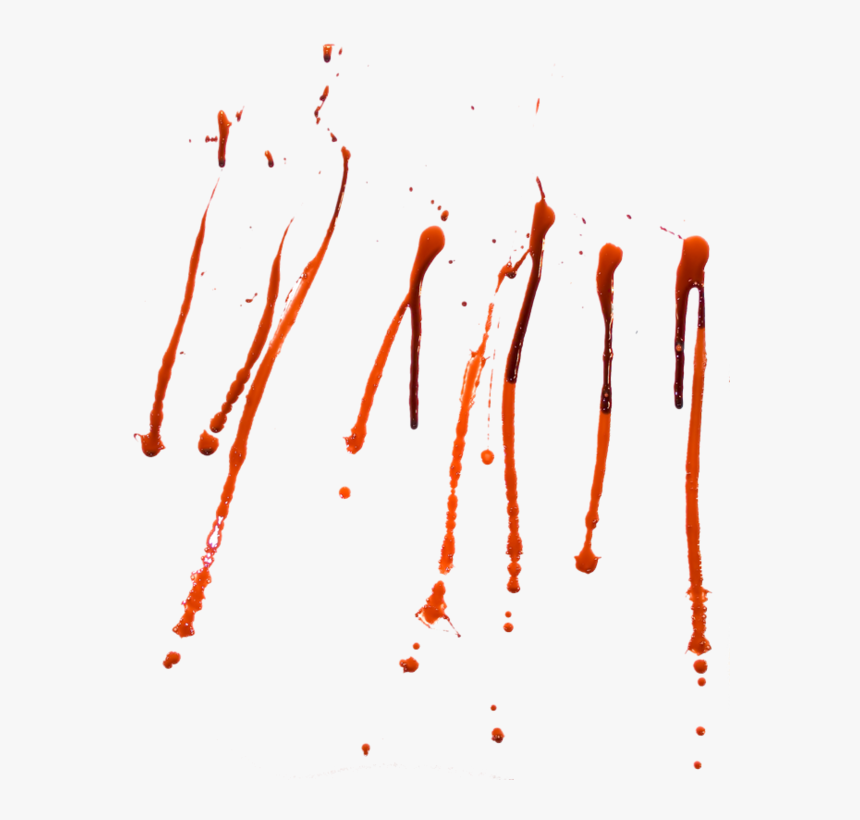 Drops Of Blood Splash - Hand Cut Pic Png, Transparent Png, Free Download