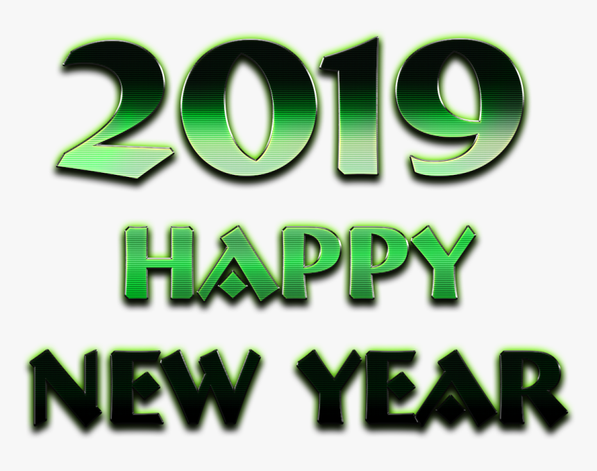 2019 Happy New Year Png Picture - Graphic Design, Transparent Png, Free Download