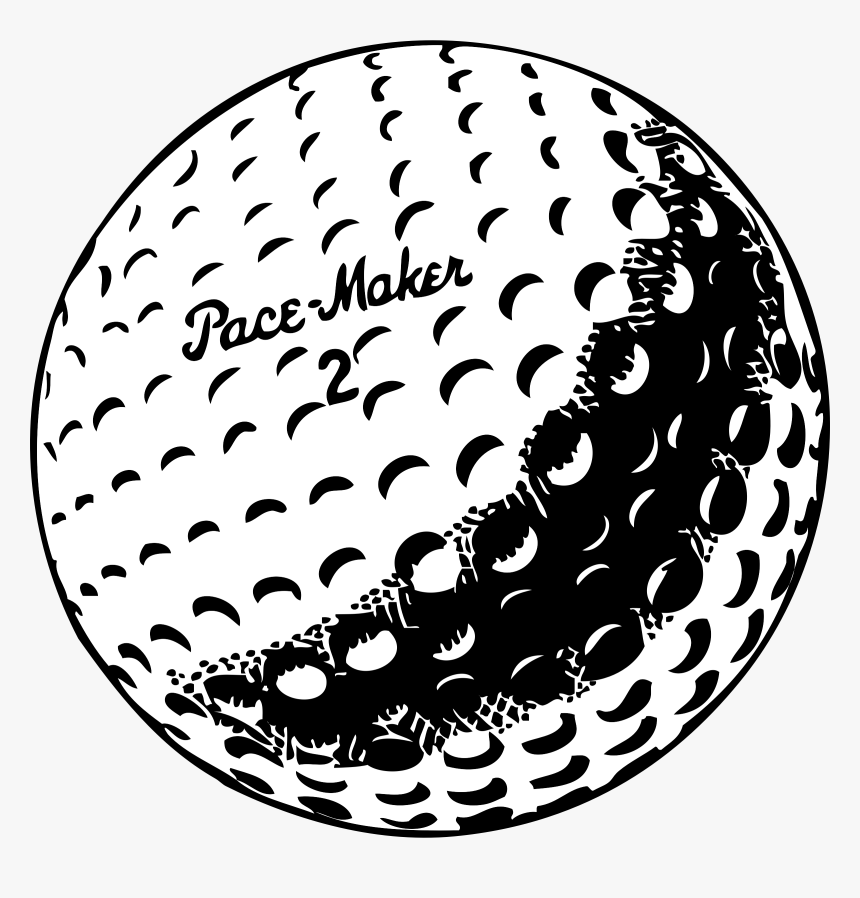 Vintage Golf Ball Vector, HD Png Download, Free Download