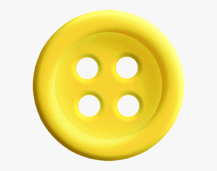 Yellow Button No Background, HD Png Download, Free Download