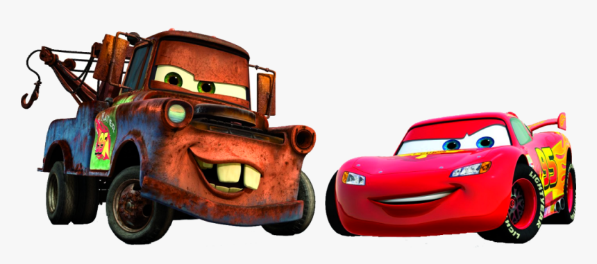 Cars Lightning Mcqueen And Mater, HD Png Download, Free Download