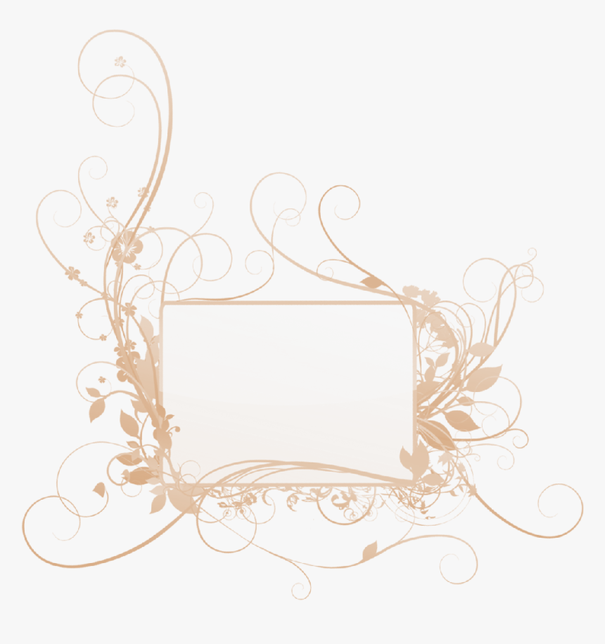 Transparent Wedding Clipart Borders - Wedding Florals Vector Png, Png Download, Free Download