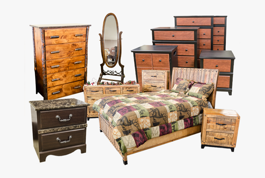Bedroom-collage - Furnitures Png, Transparent Png, Free Download