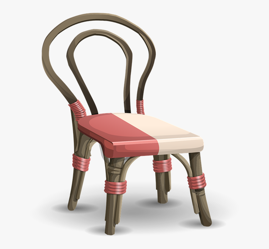 Chairs, Furniture, Empty, Decorative, Home Decor, Pink - Chair, HD Png Download, Free Download