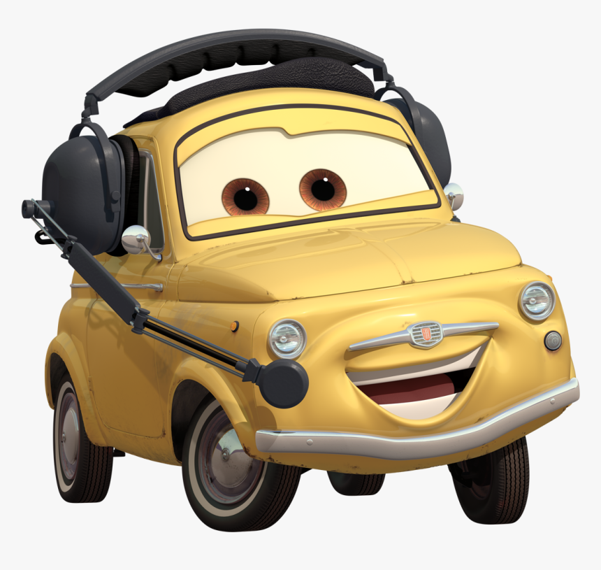 Cars 2 Cars Mater-national Championship Luigi Lightning - Luigi Cars Png, Transparent Png, Free Download