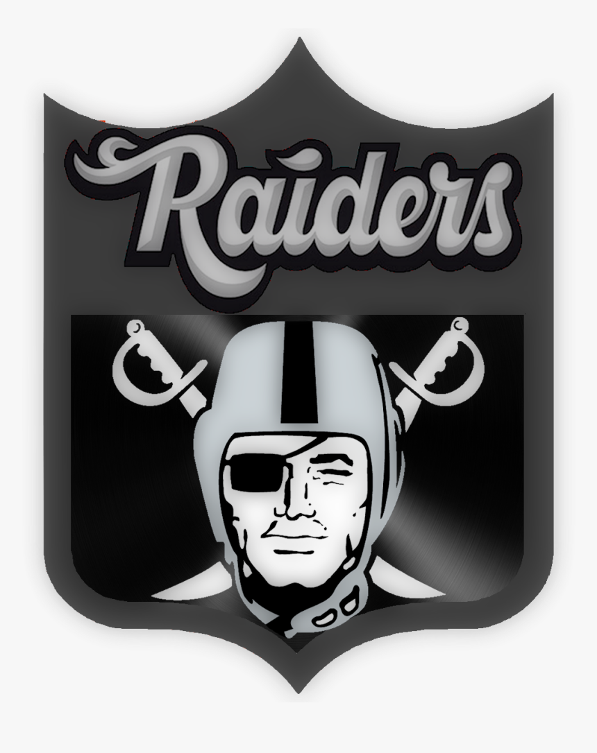 Transparent Pinterest Logo Png Black - Logo Oakland Raiders, Png Download, Free Download