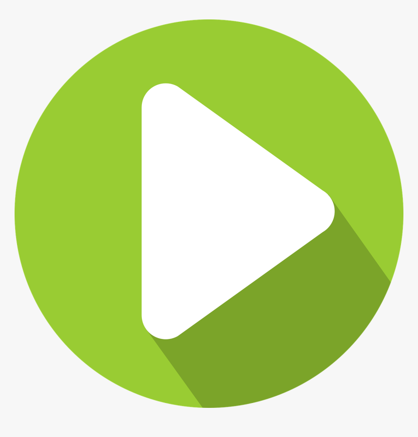 Green Play Button Png, Transparent Png, Free Download