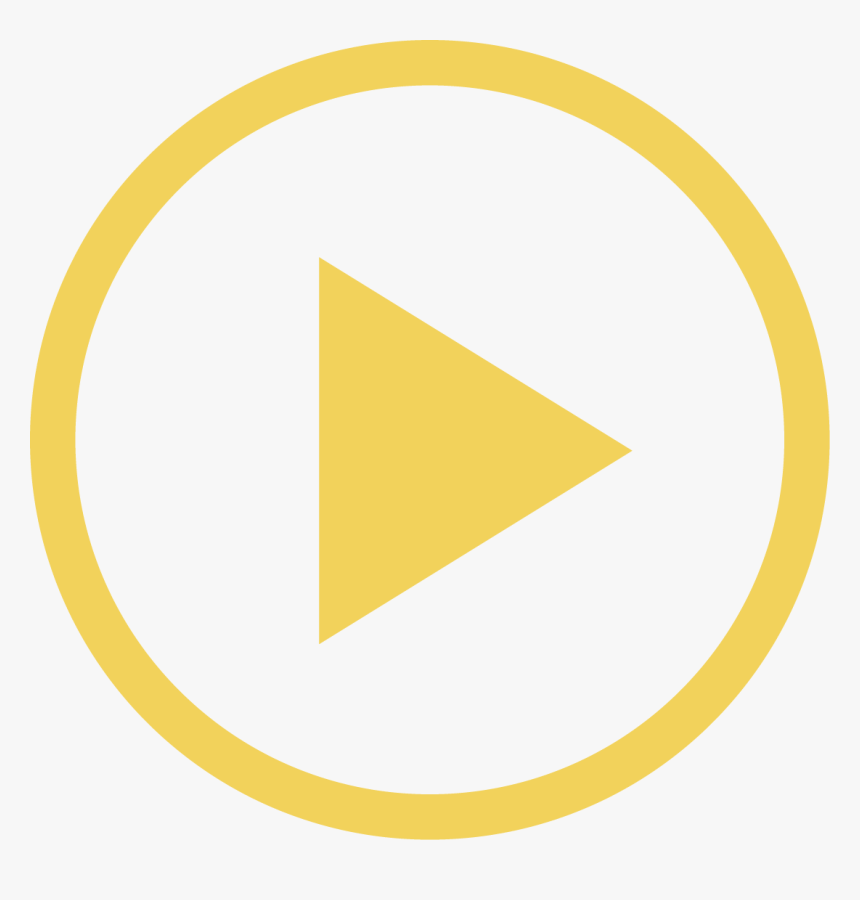 Transparent Youtube Play Button Transparent Png - Yellow Play Button Png, Png Download, Free Download