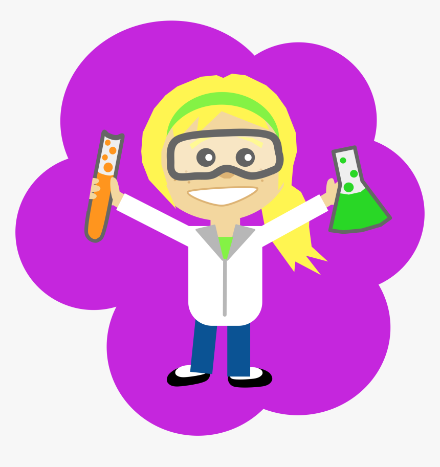 Science Clipart Goggles - Cartoon Wearing Safety Goggles, HD Png Download, Free Download