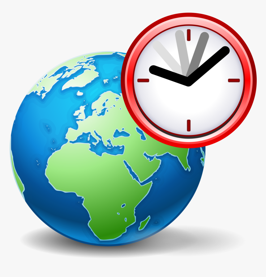 North American Daylight Saving Time To End On November - World Map Round Png, Transparent Png, Free Download