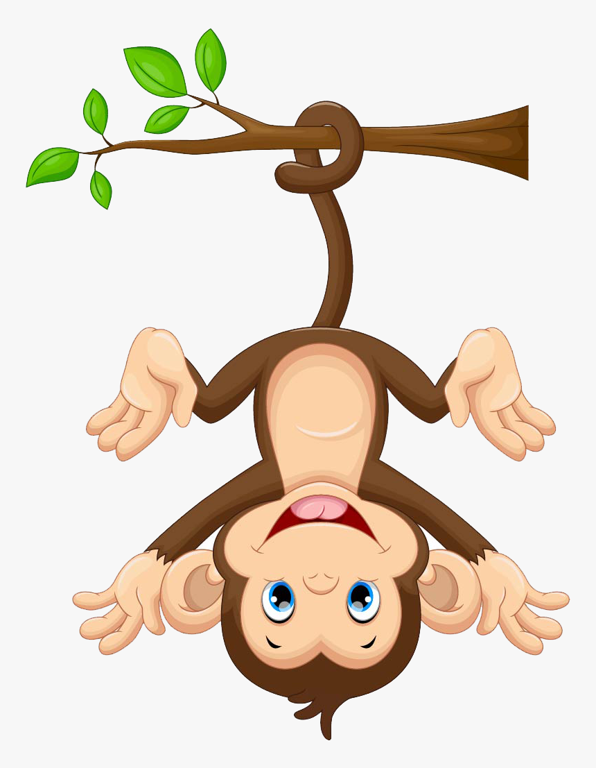 Monkey Cartoon Free Photo Png Clipart - Transparent Background Monkey Cartoon Png, Png Download, Free Download