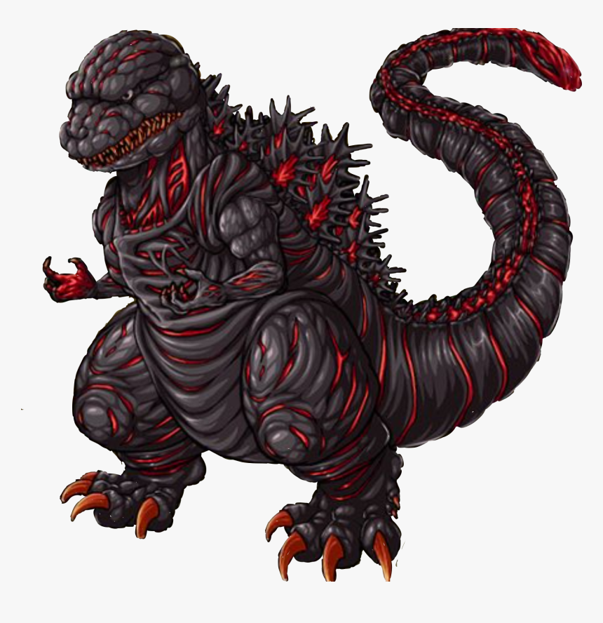 Shin Godzilla Chibi Art - Shin Godzilla Pixel, HD Png Download, Free Download