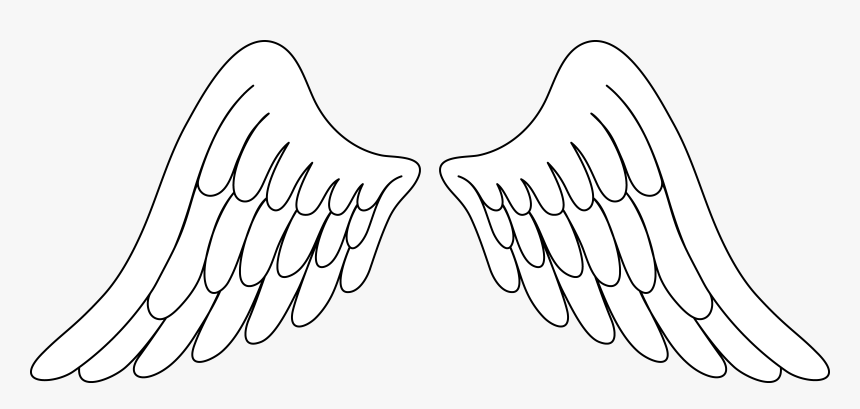 Angel Wings Clipart Feathers Pinterest Easy How To Draw Angel