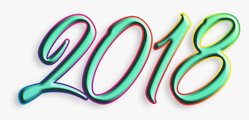 Transparent Happy New Year 2018 Png, Png Download, Free Download