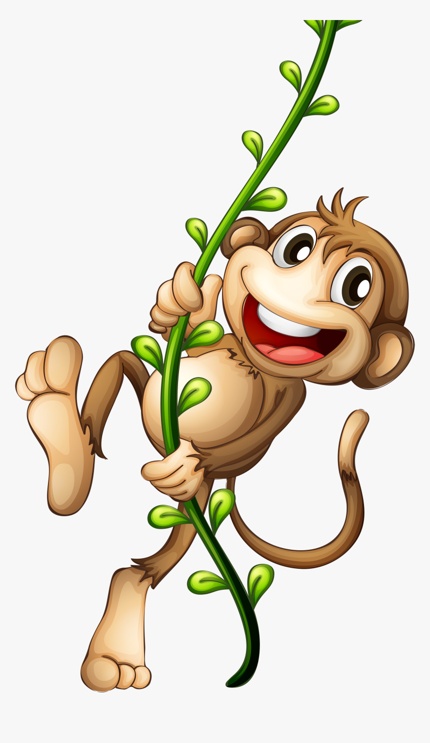 Cartoon Monkey Png Download Free Clipart - Transparent Cartoon Monkey Png, Png Download, Free Download