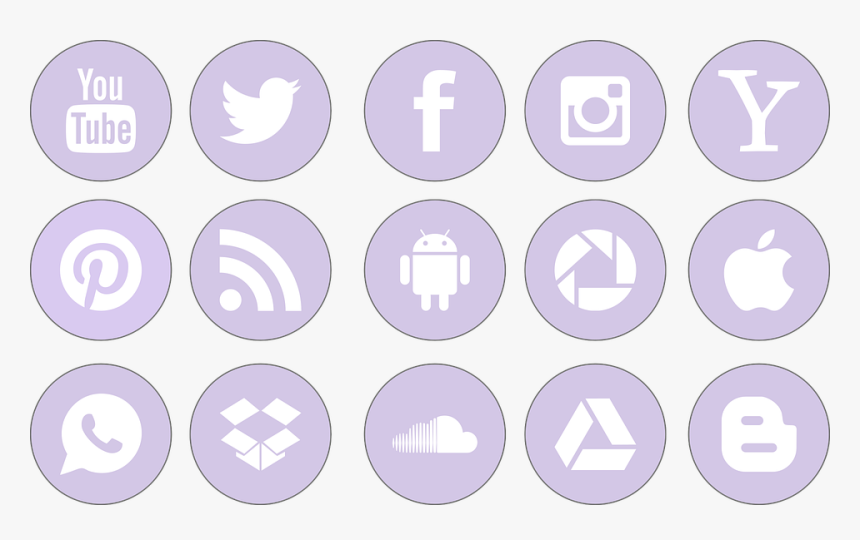 Social, Media, Icons, Circle, Icon, Logo, Website - Circle, HD Png Download, Free Download